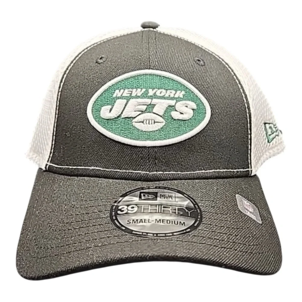 New Era Green and White New York Jets Cap